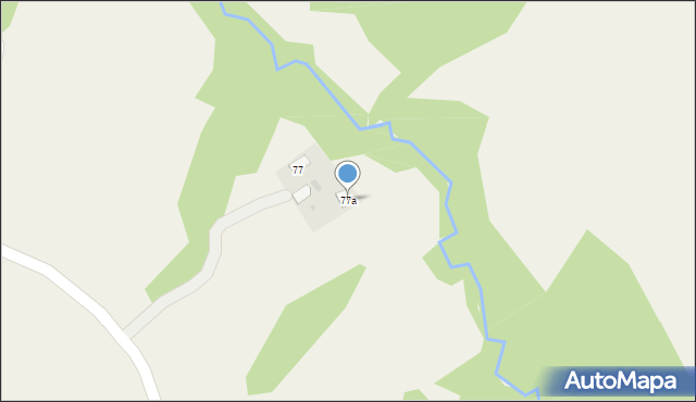Korzeniec, Korzeniec, 77a, mapa Korzeniec