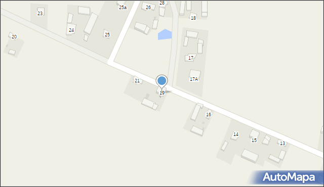 Korzeniew, Korzeniew, 19, mapa Korzeniew