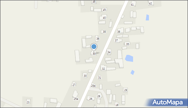 Korzeniew, Korzeniew, 33, mapa Korzeniew