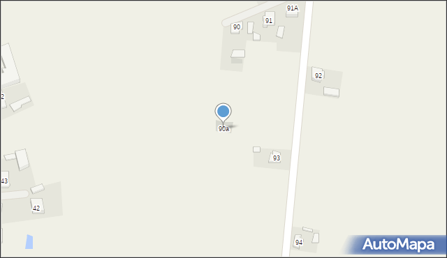 Korzeniew, Korzeniew, 90a, mapa Korzeniew