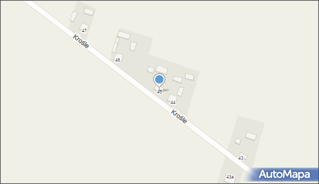 Korzenno, Korzenno, 45, mapa Korzenno