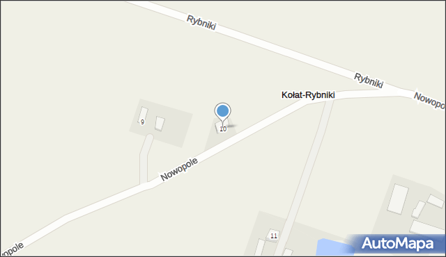 Korzyczewo, Korzyczewo, 10, mapa Korzyczewo