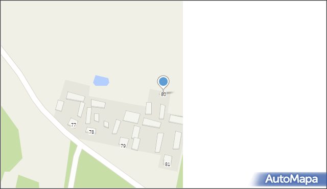 Kosarzew-Stróża, Kosarzew-Stróża, 80, mapa Kosarzew-Stróża