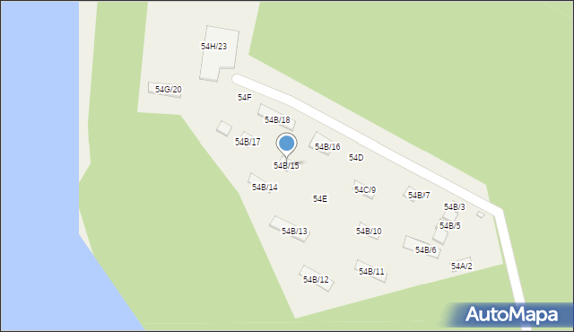 Kosarzyn, Kosarzyn, 54B/15, mapa Kosarzyn