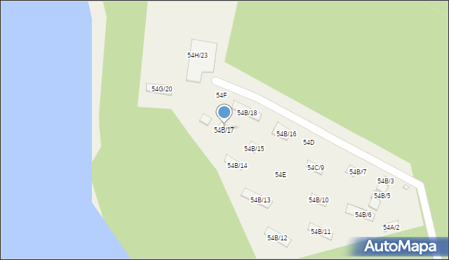 Kosarzyn, Kosarzyn, 54B/17, mapa Kosarzyn