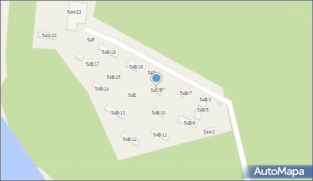 Kosarzyn, Kosarzyn, 54C/9, mapa Kosarzyn