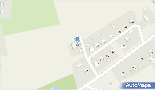 Kościelec, Kościelec, 67a, mapa Kościelec