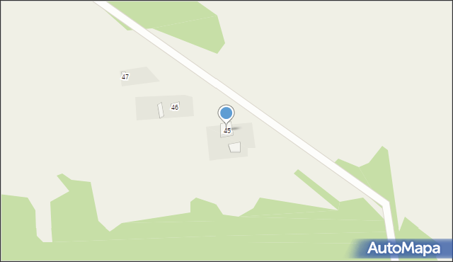 Kościelec-Kolonia, Kościelec-Kolonia, 45, mapa Kościelec-Kolonia