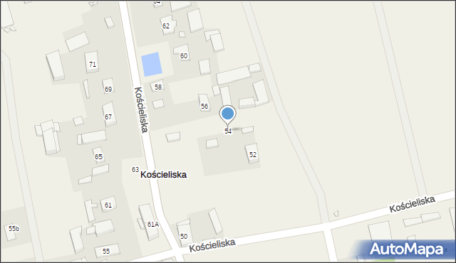 Kościeliska, Kościeliska, 54, mapa Kościeliska