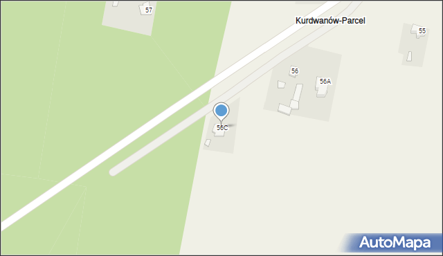 Kościelna Góra, Kościelna Góra, 56C, mapa Kościelna Góra