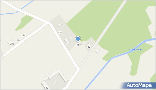 Kościelna Wieś, Kościelna Wieś, 45, mapa Kościelna Wieś