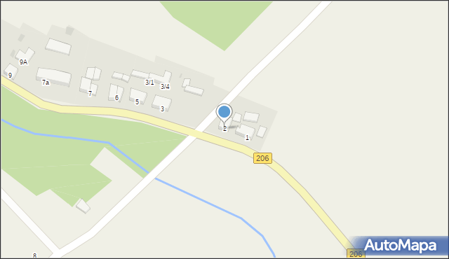 Kościernica, Kościernica, 2, mapa Kościernica