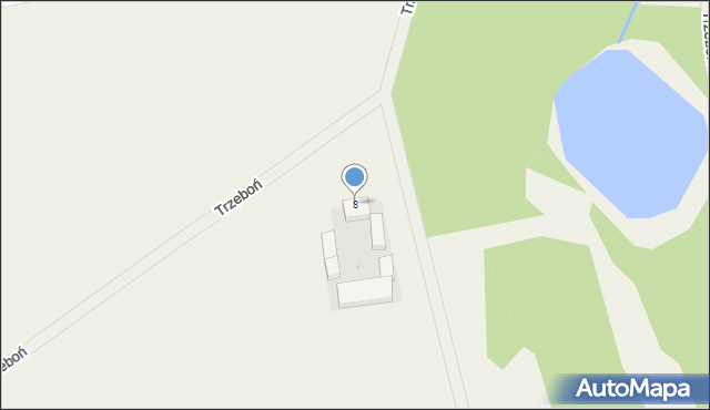 Kościerzyn Mały, Kościerzyn Mały, 8, mapa Kościerzyn Mały