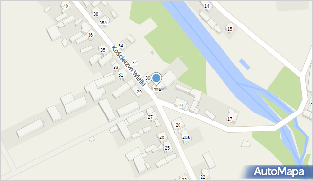 Kościerzyn Wielki, Kościerzyn Wielki, 30A, mapa Kościerzyn Wielki