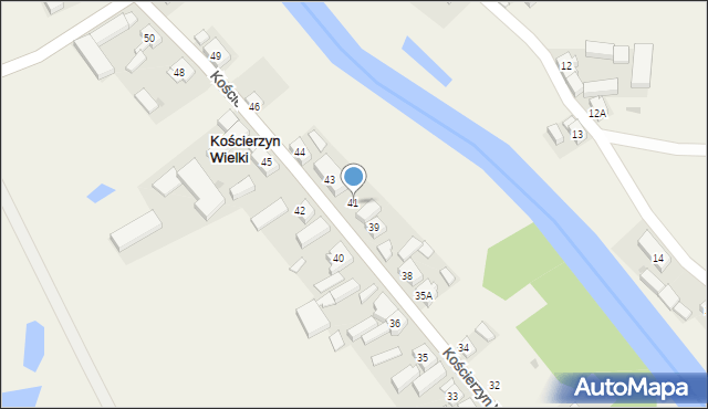 Kościerzyn Wielki, Kościerzyn Wielki, 41, mapa Kościerzyn Wielki