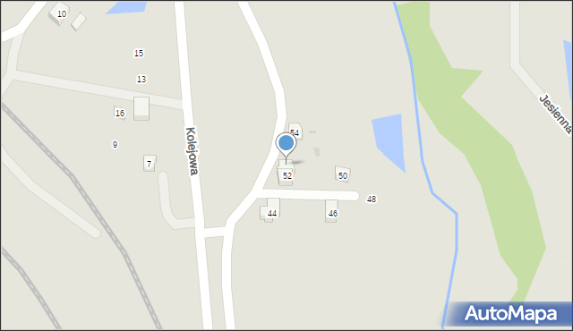 Kościerzyna, Kolejowa, 52a, mapa Kościerzyna