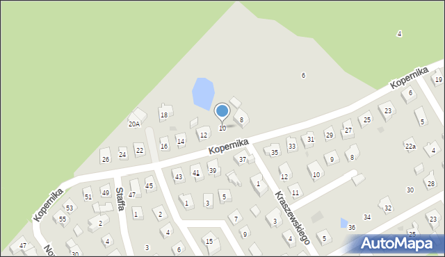 Kościerzyna, Kopernika Mikołaja, 10, mapa Kościerzyna