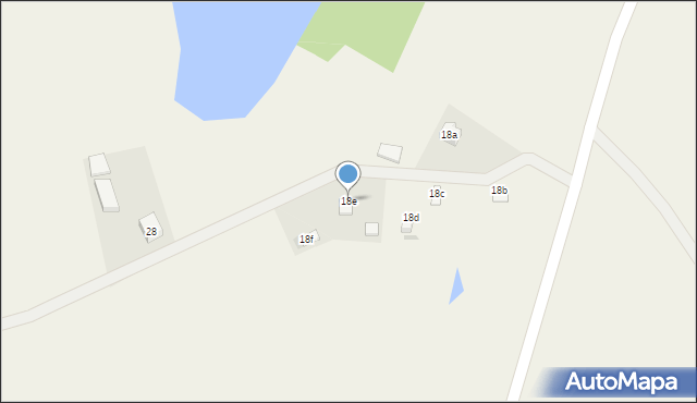 Kościerzyna-Wybudowanie, Kościerzyna-Wybudowanie, 18e, mapa Kościerzyna-Wybudowanie