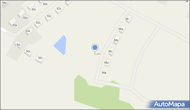 Kościno, Kościno, 64d, mapa Kościno