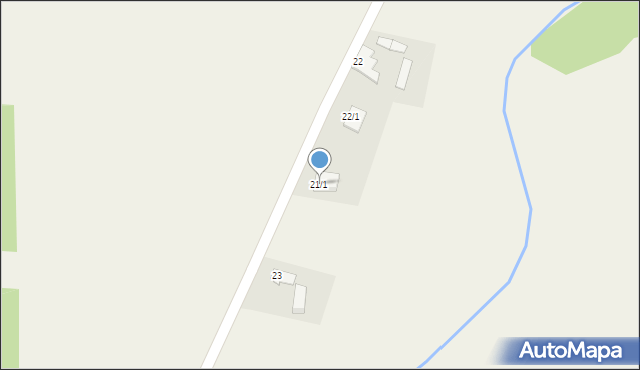 Kościuszków, Kościuszków, 21/1, mapa Kościuszków