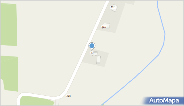 Kościuszków, Kościuszków, 23, mapa Kościuszków