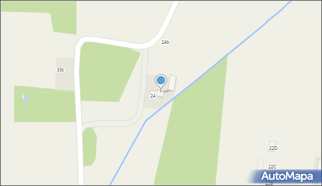 Kościuszków, Kościuszków, 24/1, mapa Kościuszków