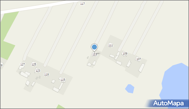 Kosewo, Kosewo, 113, mapa Kosewo