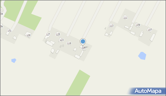 Kosewo, Kosewo, 115, mapa Kosewo