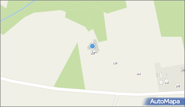 Kosewo, Kosewo, 118, mapa Kosewo