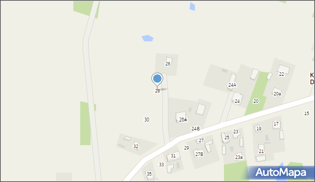 Kosewo, Kosewo, 28, mapa Kosewo