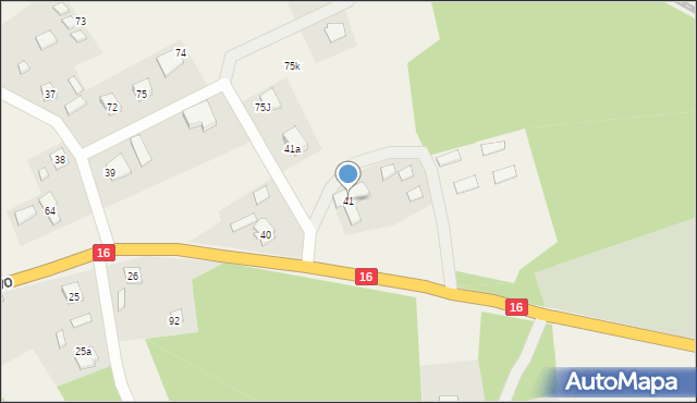 Kosewo, Kosewo, 41, mapa Kosewo