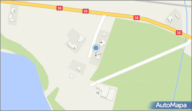 Kosewo, Kosewo, 4c, mapa Kosewo