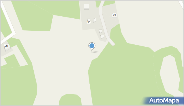 Kosewo, Kosewo, 95a, mapa Kosewo