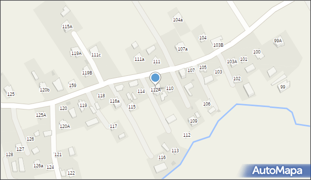 Kosienice, Kosienice, 112A, mapa Kosienice