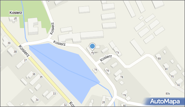 Kosierz, Kosierz, 73, mapa Kosierz
