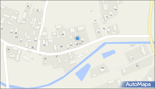 Kosin, Kosin, 81, mapa Kosin