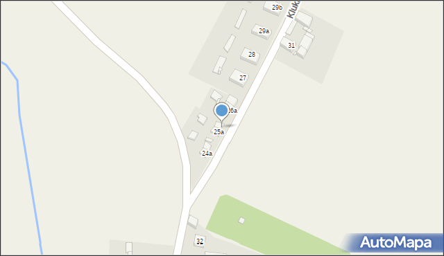 Kosin, Kosin, 25b, mapa Kosin