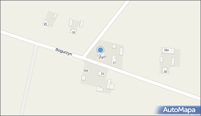 Kosiny Bartosowe, Kosiny Bartosowe, 37A, mapa Kosiny Bartosowe