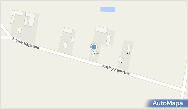 Kosiny Kapiczne, Kosiny Kapiczne, 2, mapa Kosiny Kapiczne