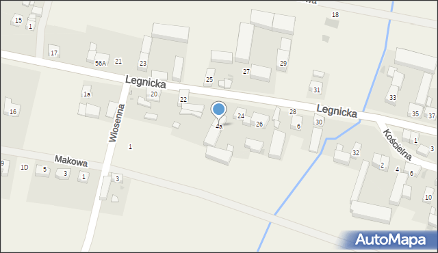 Koskowice, Koskowice, 4a, mapa Koskowice