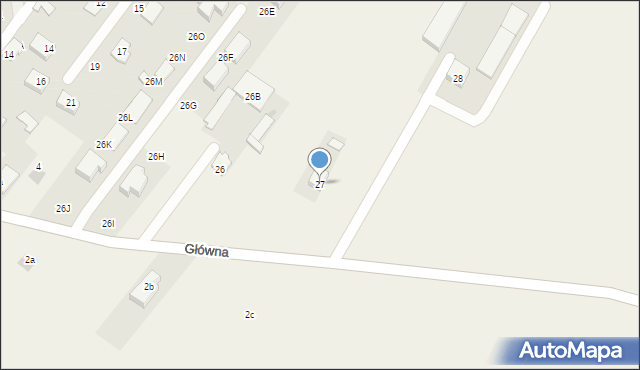 Kośmin, Kośmin, 27, mapa Kośmin