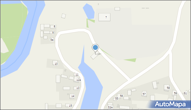 Kośmin, Kośmin, 7a, mapa Kośmin