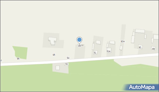 Kośmin, Kośmin, 93, mapa Kośmin
