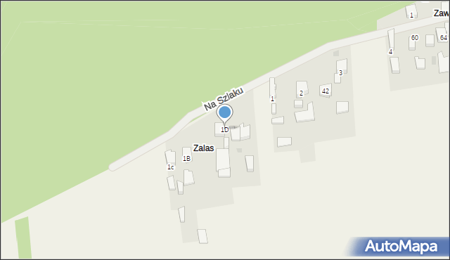 Kosmolów, Kosmolów, 1D, mapa Kosmolów