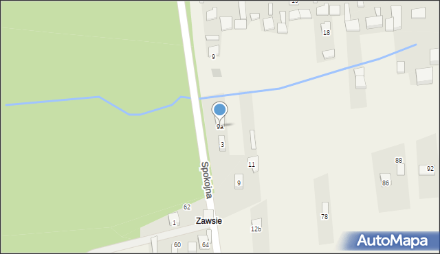Kosmolów, Kosmolów, 9a, mapa Kosmolów