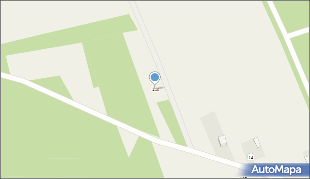 Kosobudy, Kosobudy, 14d, mapa Kosobudy