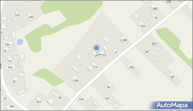 Kosów, Kosów, 37e, mapa Kosów