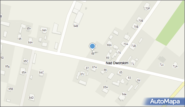 Kosów, Kosów, 68, mapa Kosów