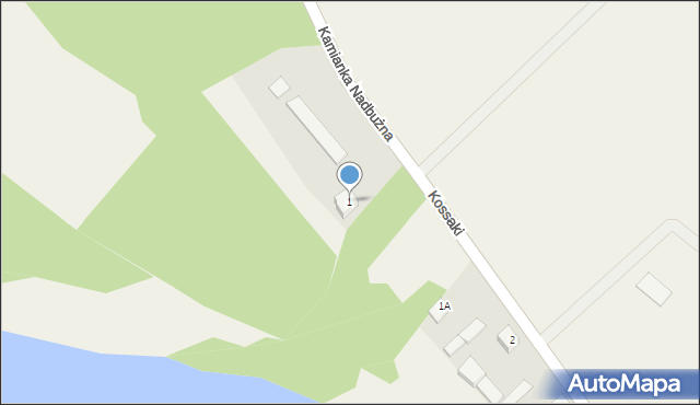 Kossaki, Kossaki, 1, mapa Kossaki