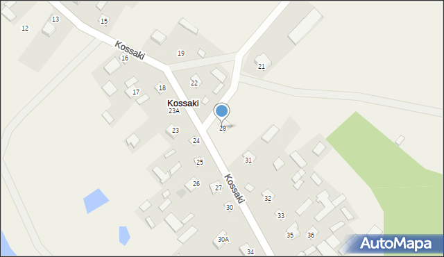 Kossaki, Kossaki, 28, mapa Kossaki